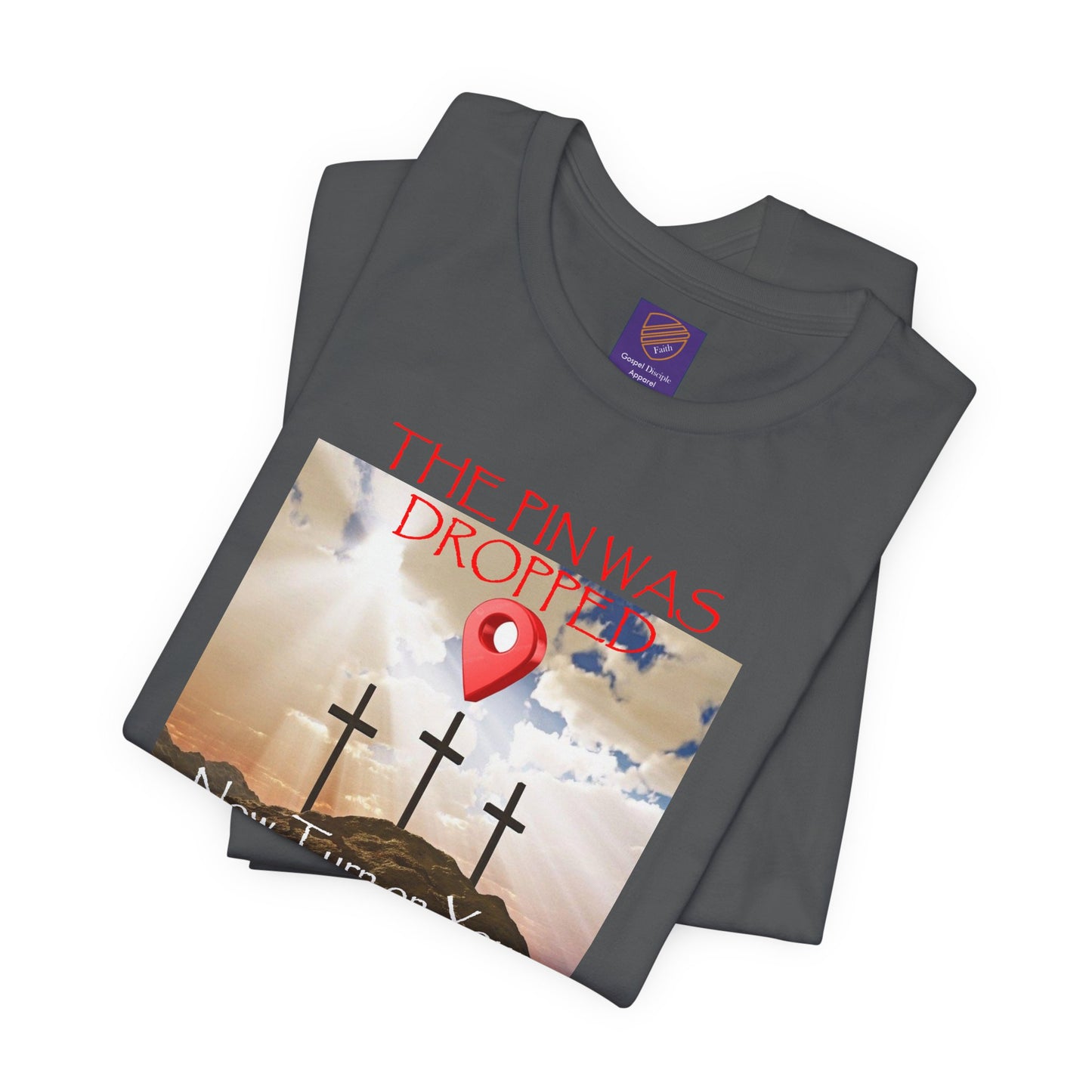 Calvary - Faith - Inspired Unisex Jersey Tee