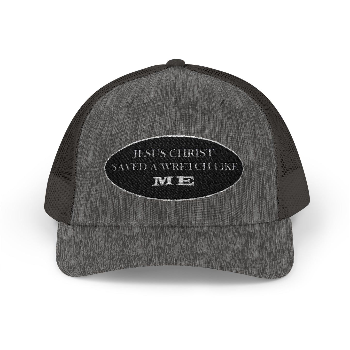 Saved Me (B&W) - Faith - Inspired Snapback Trucker Cap