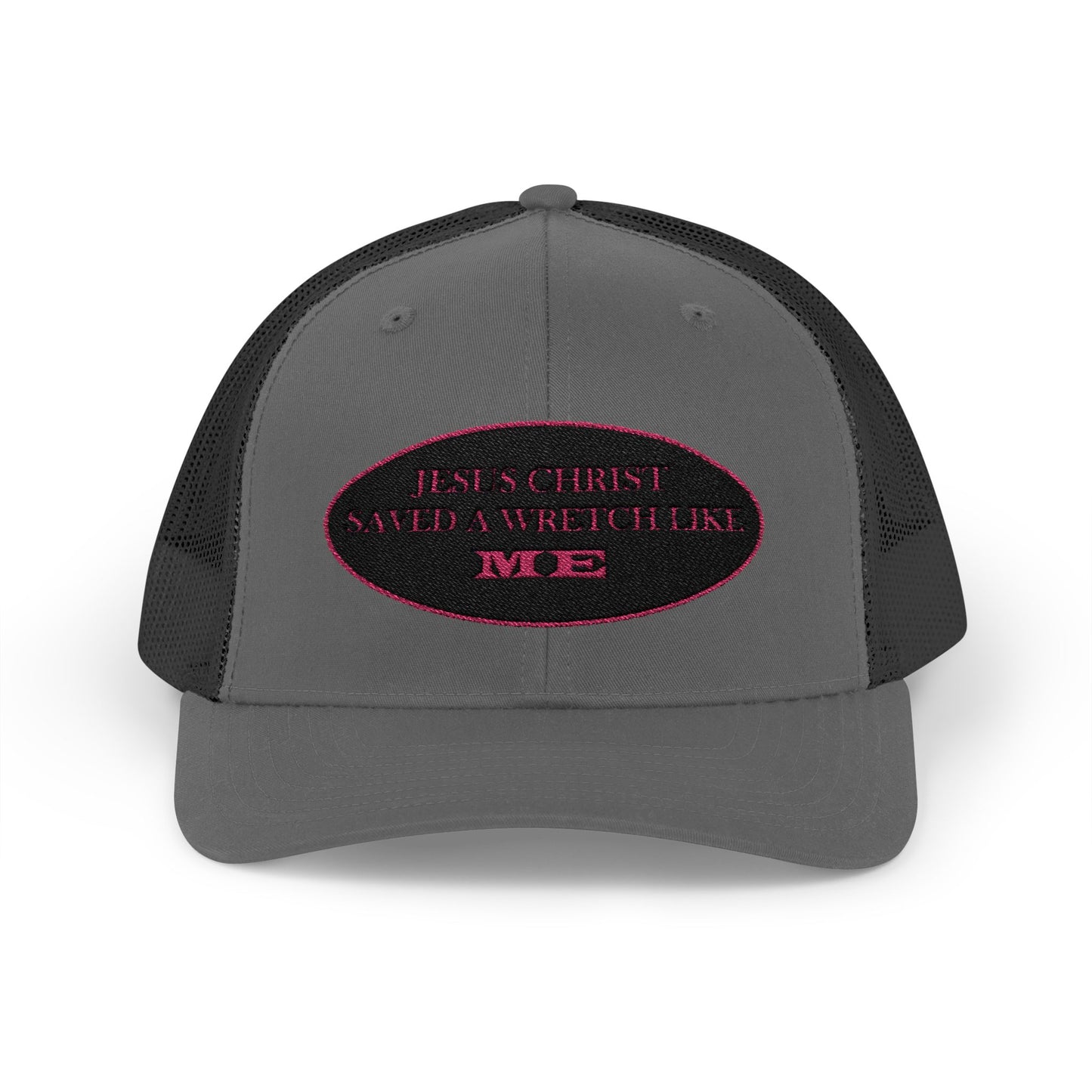 Saved Wretch (BP) - Faith - Inspired - Stylish Snapback Trucker Cap