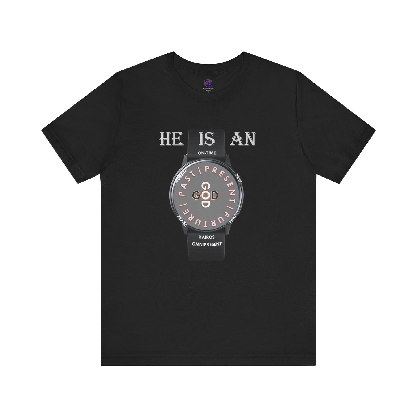 On-Time God - Faith - Inspired Unisex Jersey Short Sleeve Tee