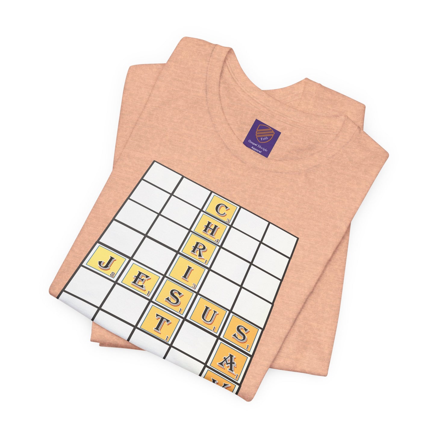 Gospel Scrabble - Faith - Inspired Unisex Jersey Tee
