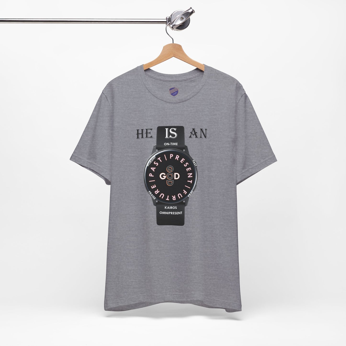 On-Time God - Faith - Inspired Unisex Jersey Short Sleeve Tee