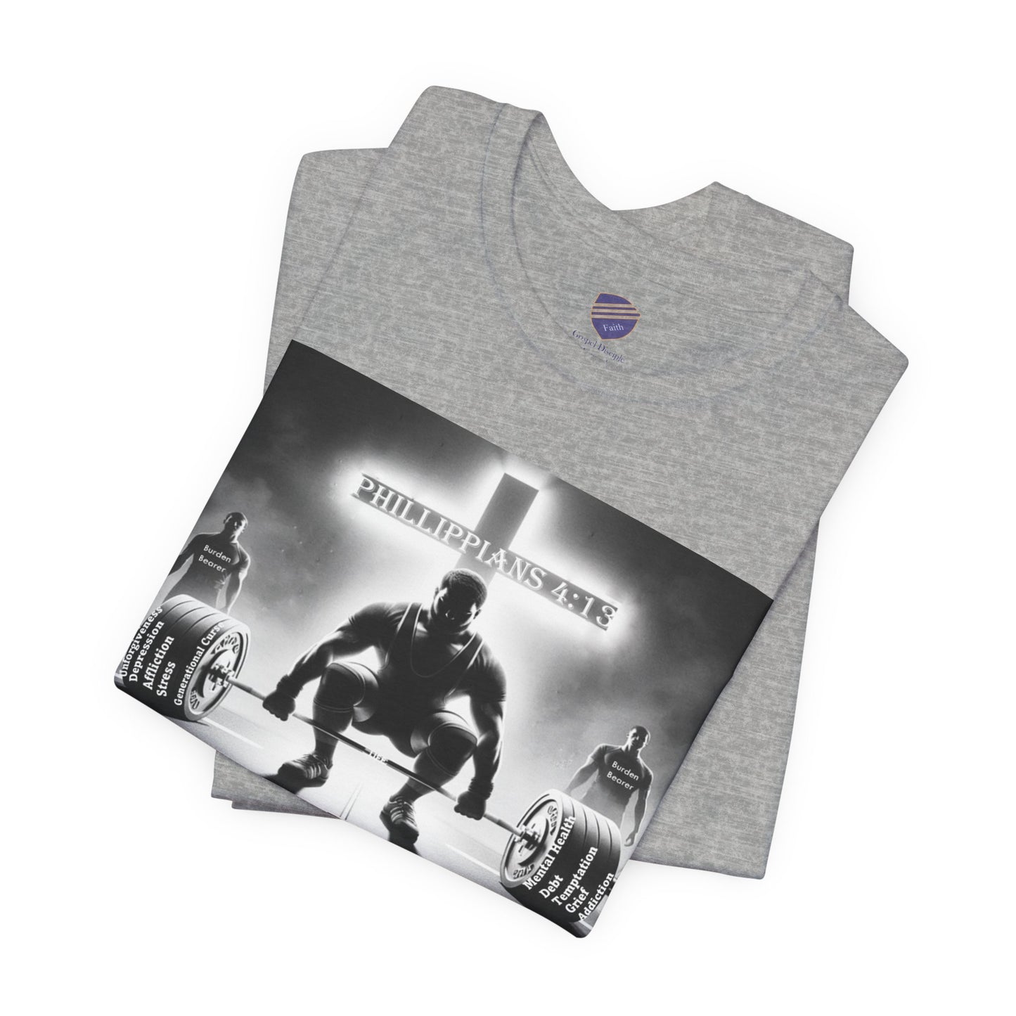 Can Do Strength - Faith - Inspired T-Shirt with Motivational Design