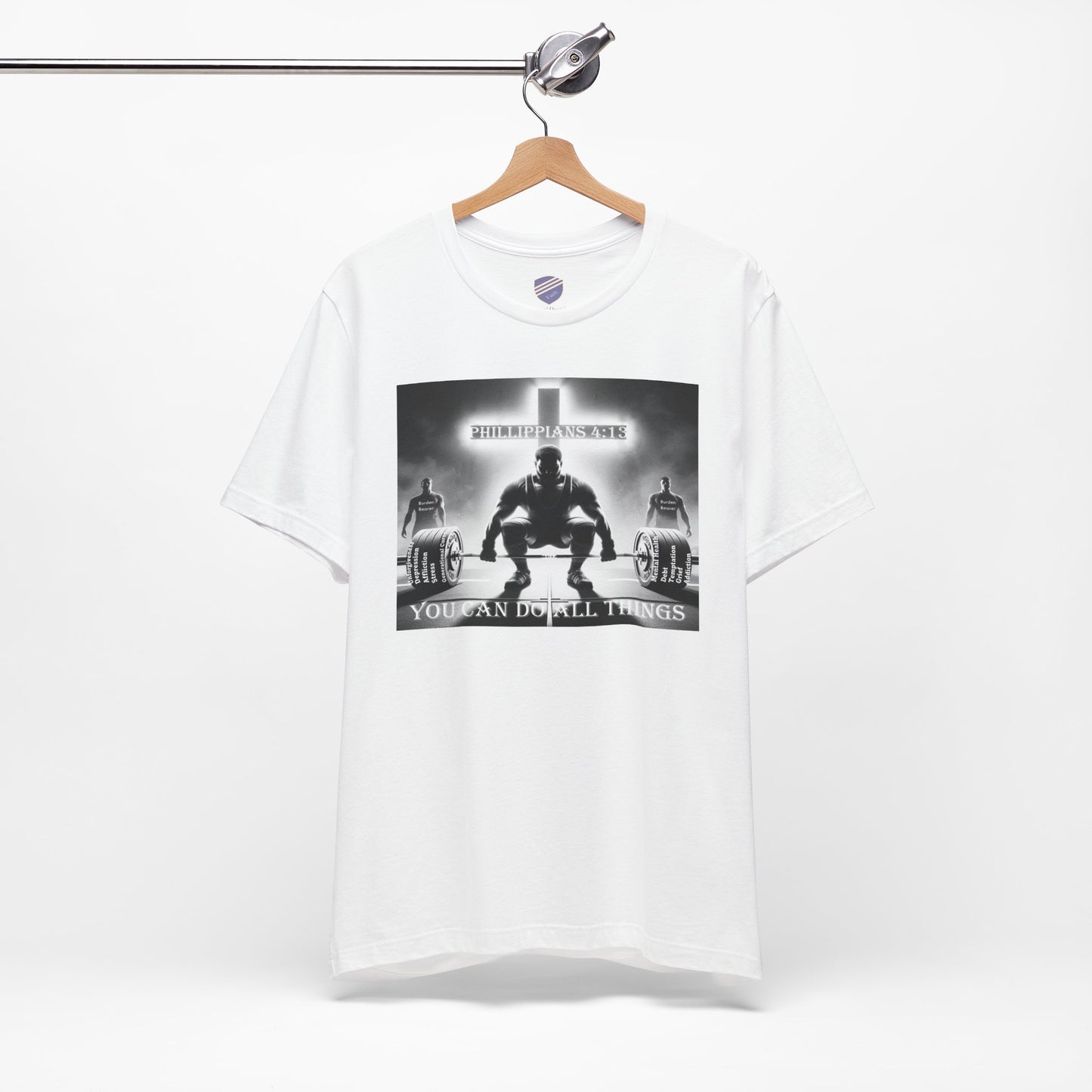 Can Do Strength - Faith - Inspired T-Shirt with Motivational Design