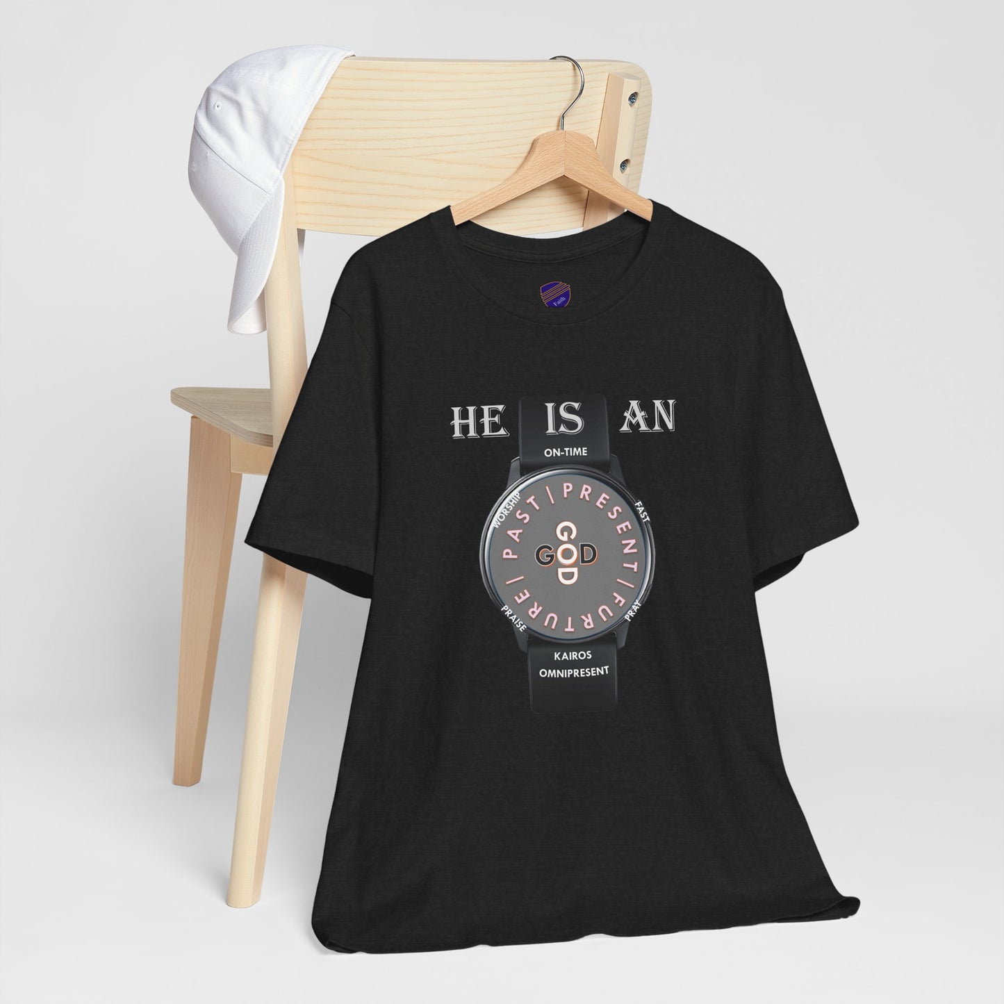 On-Time God - Faith - Inspired Unisex Jersey Short Sleeve Tee