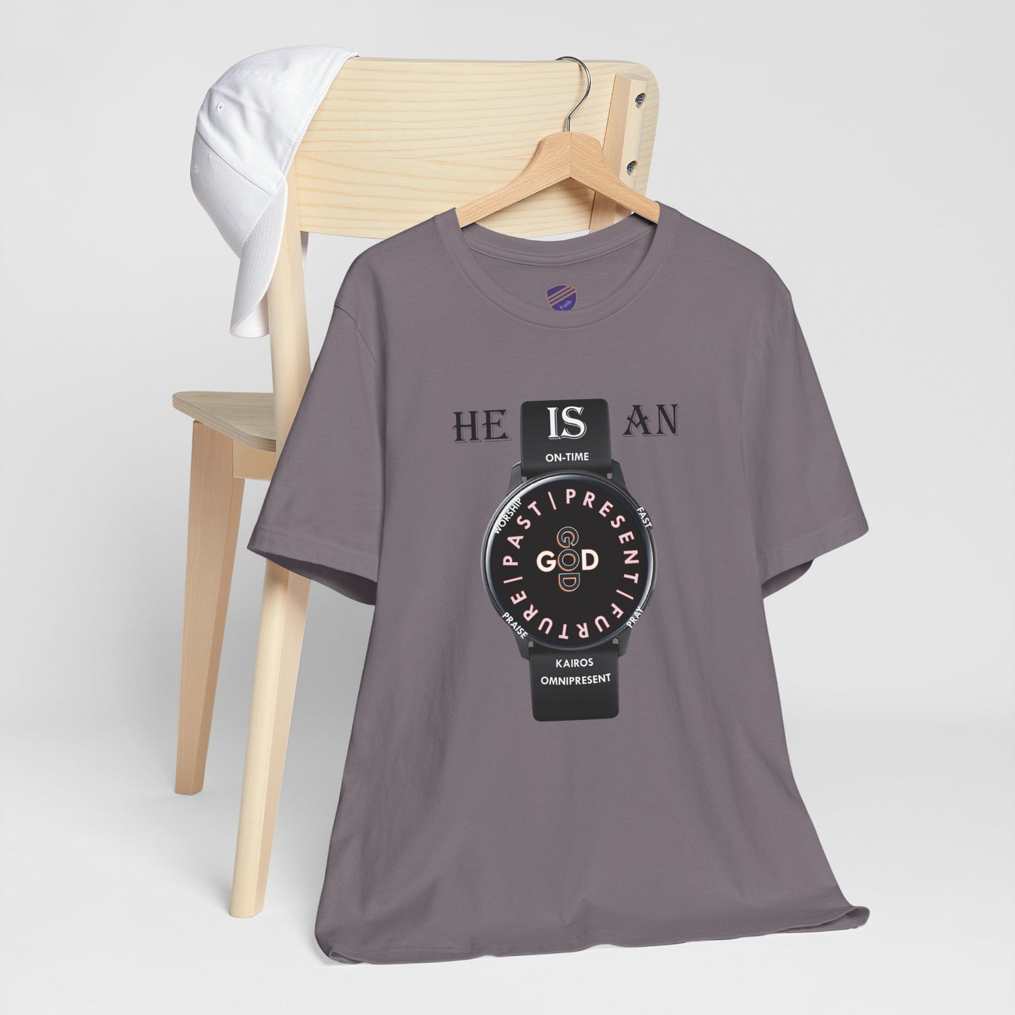 On-Time God - Faith - Inspired Unisex Jersey Short Sleeve Tee