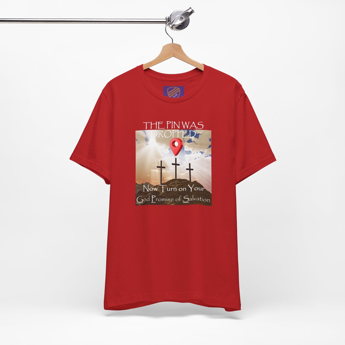 Calvary - Faith - Inspired Unisex Jersey Tee