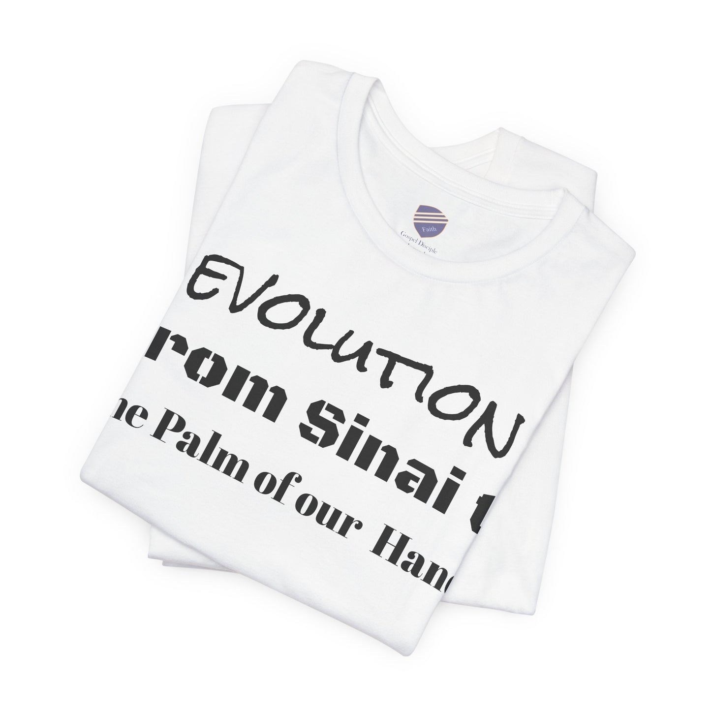 The Word Evolution - Faith - Inspired Jersey Short Sleeve Shirt