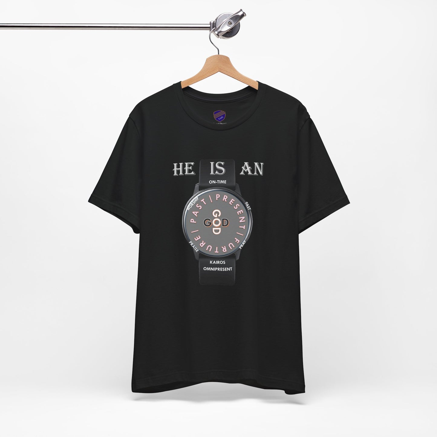 On-Time God - Faith - Inspired Unisex Jersey Short Sleeve Tee