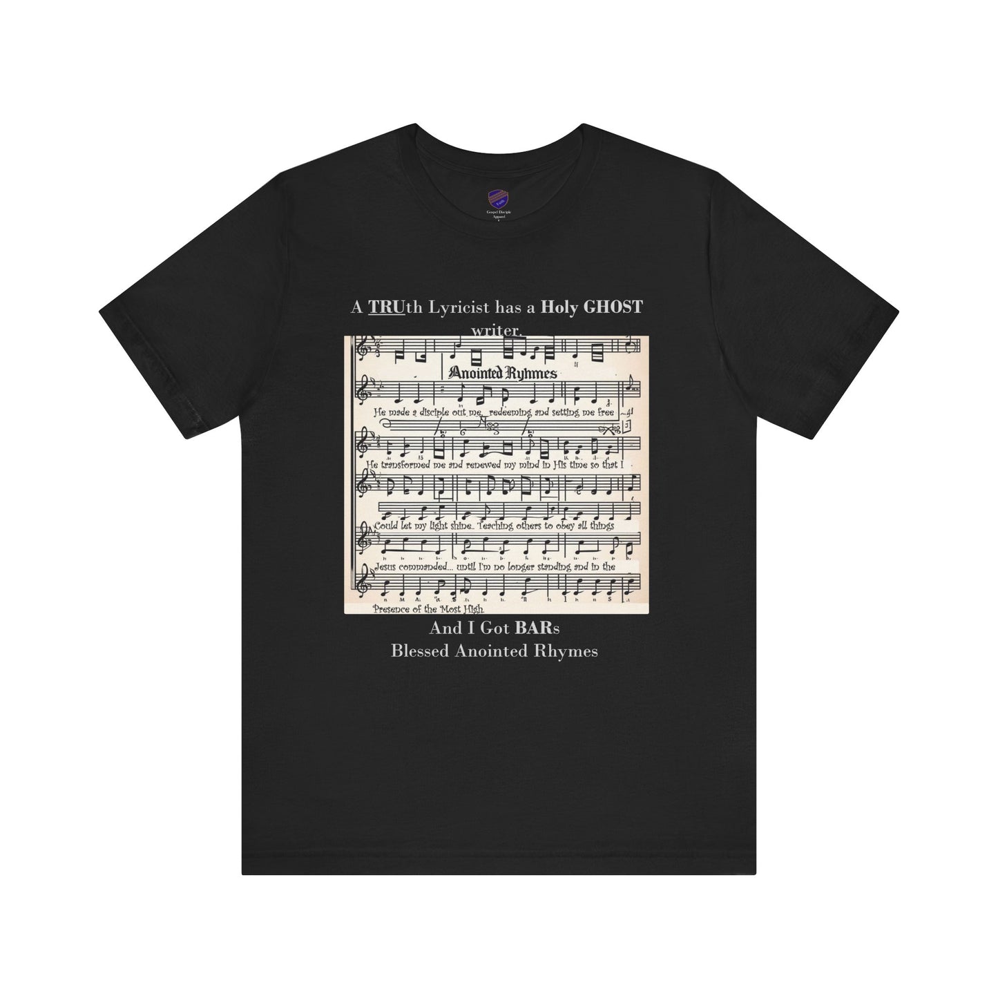 BARs - Blessed Anointed Rhymes - Faith - Inspired Jersey Short Sleeve Shirt