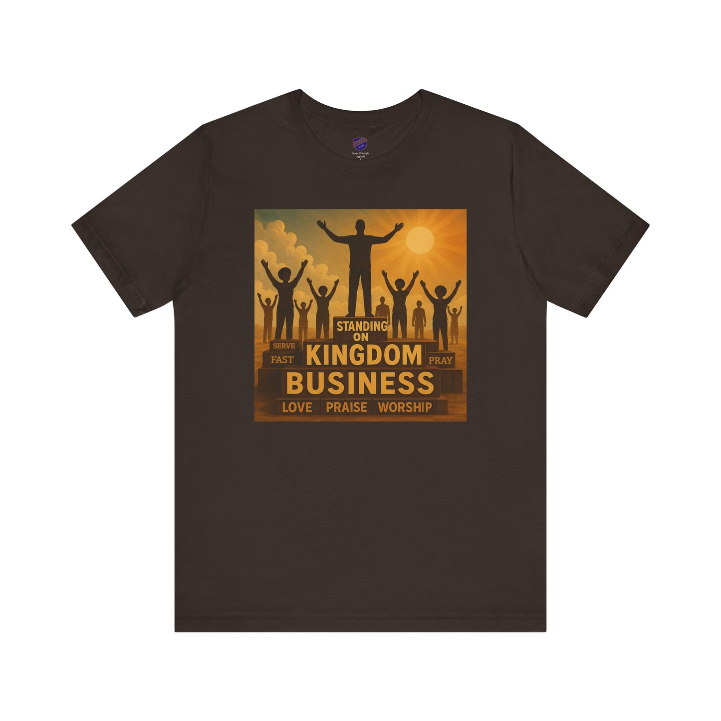 Kingdom Business - Faith - Inspired Unisex Jersey Short Sleeve Shirt