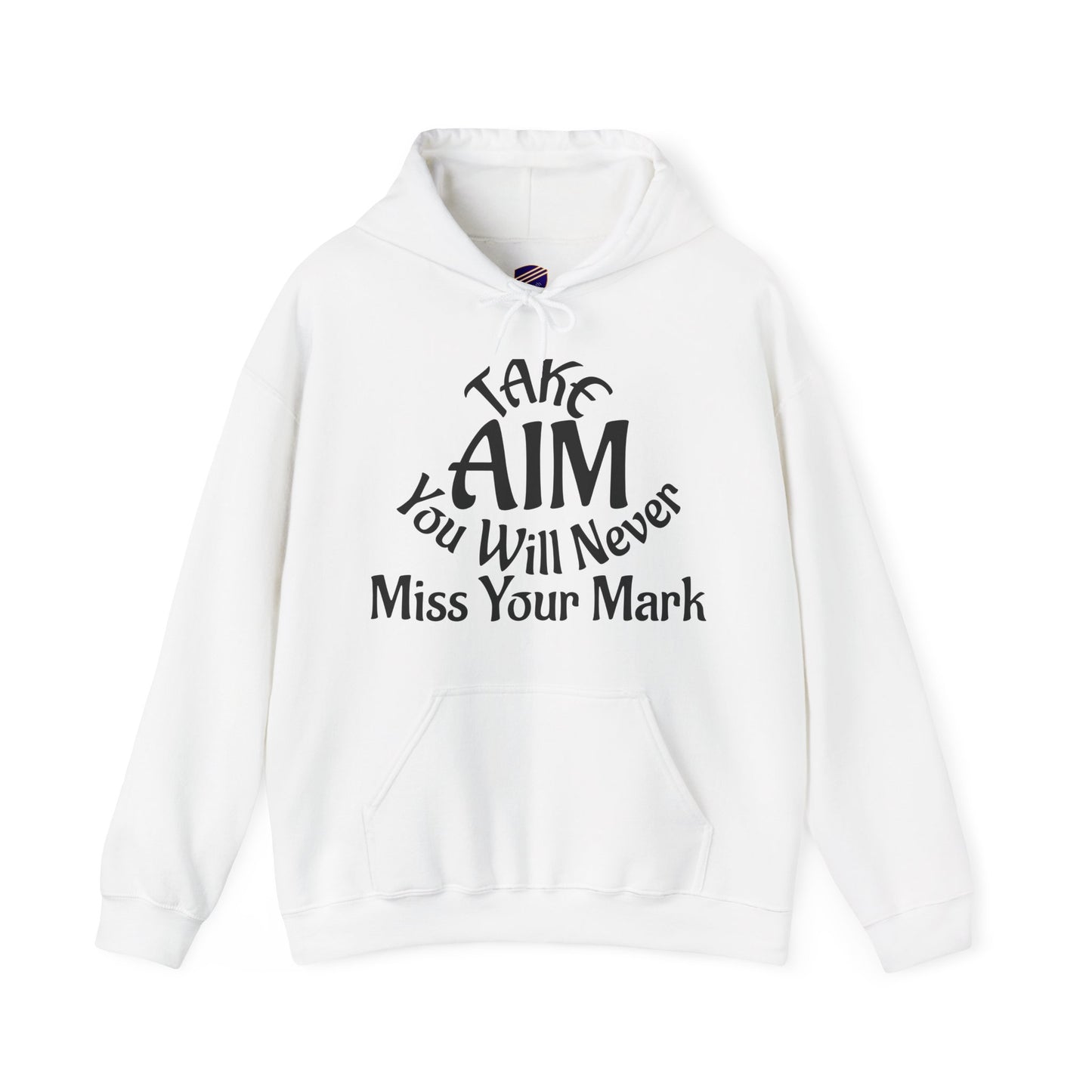 Take Aim - Faith - Inspired - Unisex Hooded Sweatshirt