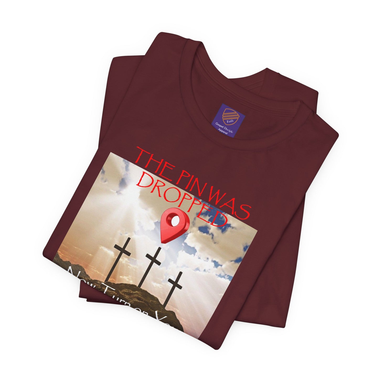 Calvary - Faith - Inspired Unisex Jersey Tee