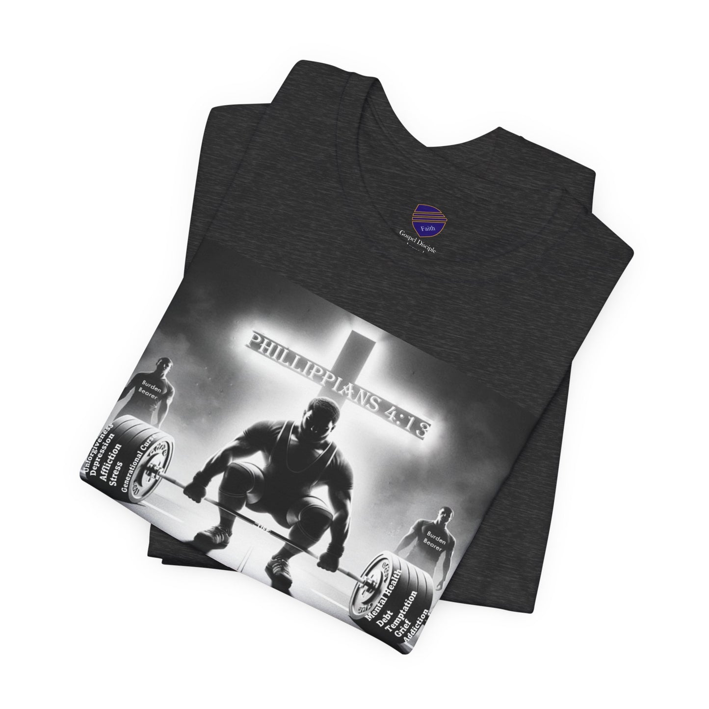 Can Do Strength - Faith - Inspired T-Shirt with Motivational Design