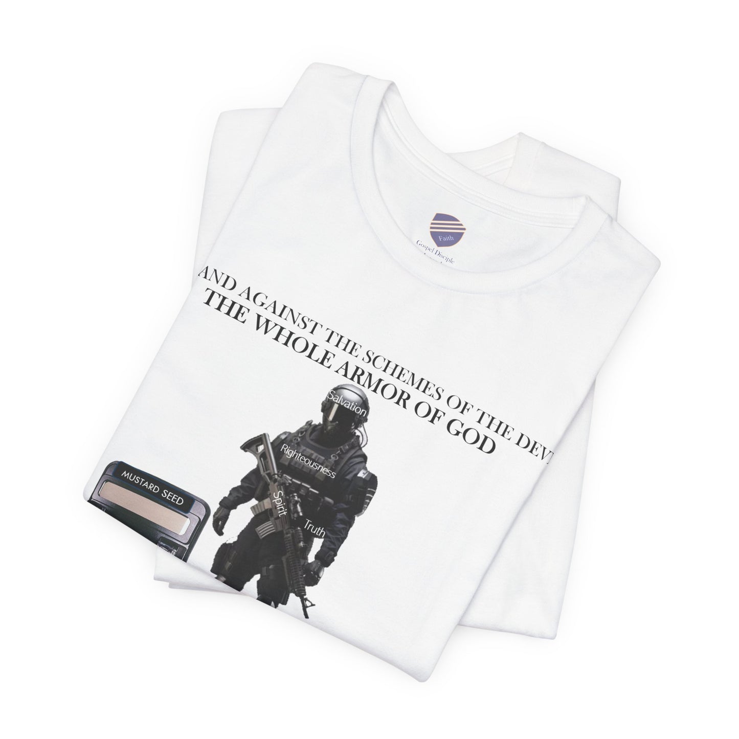 Full Armor of God - Faith - Inspired Unisex Jersey Tee