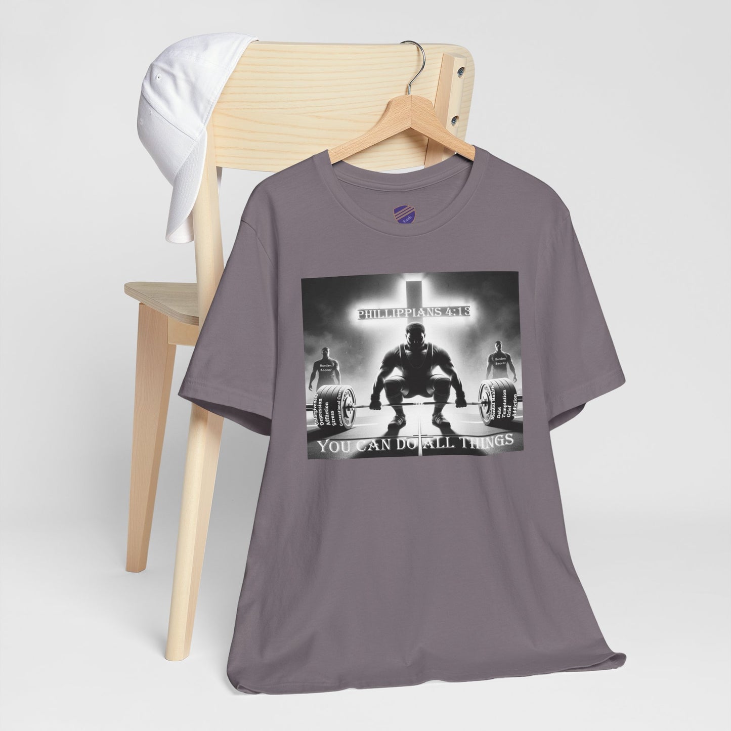 Can Do Strength - Faith - Inspired T-Shirt with Motivational Design