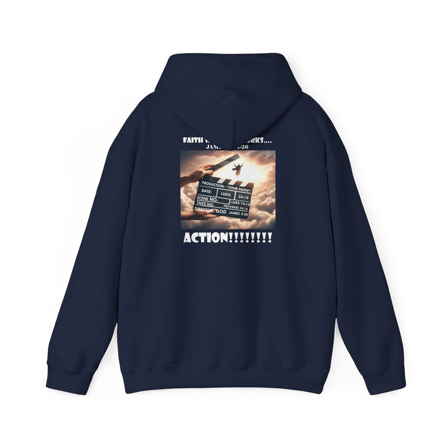 Put In the Work - Faith - Inspired Unisex Heavy Blend Hooded Pullover