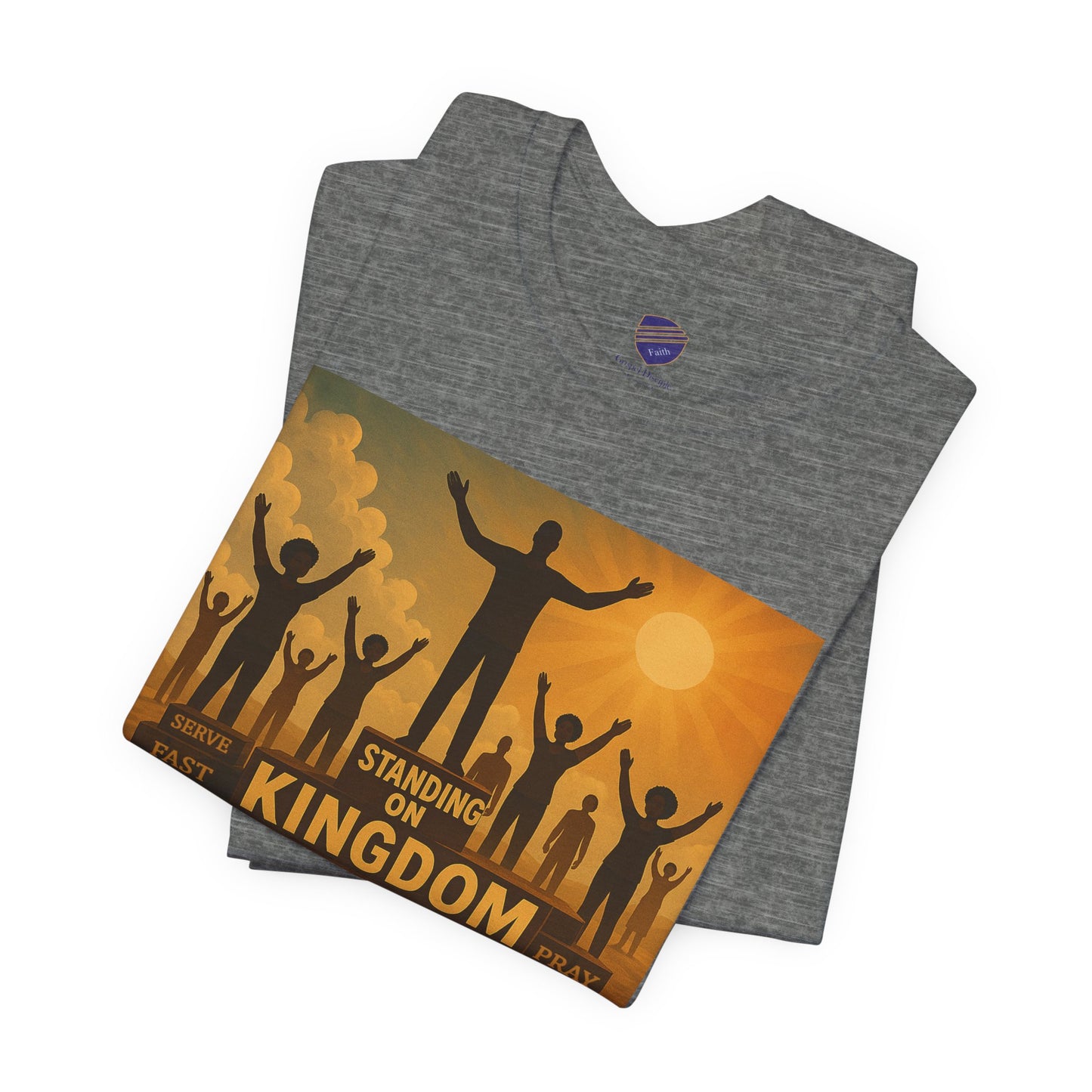 Kingdom Business - Faith - Inspired Unisex Jersey Short Sleeve Shirt