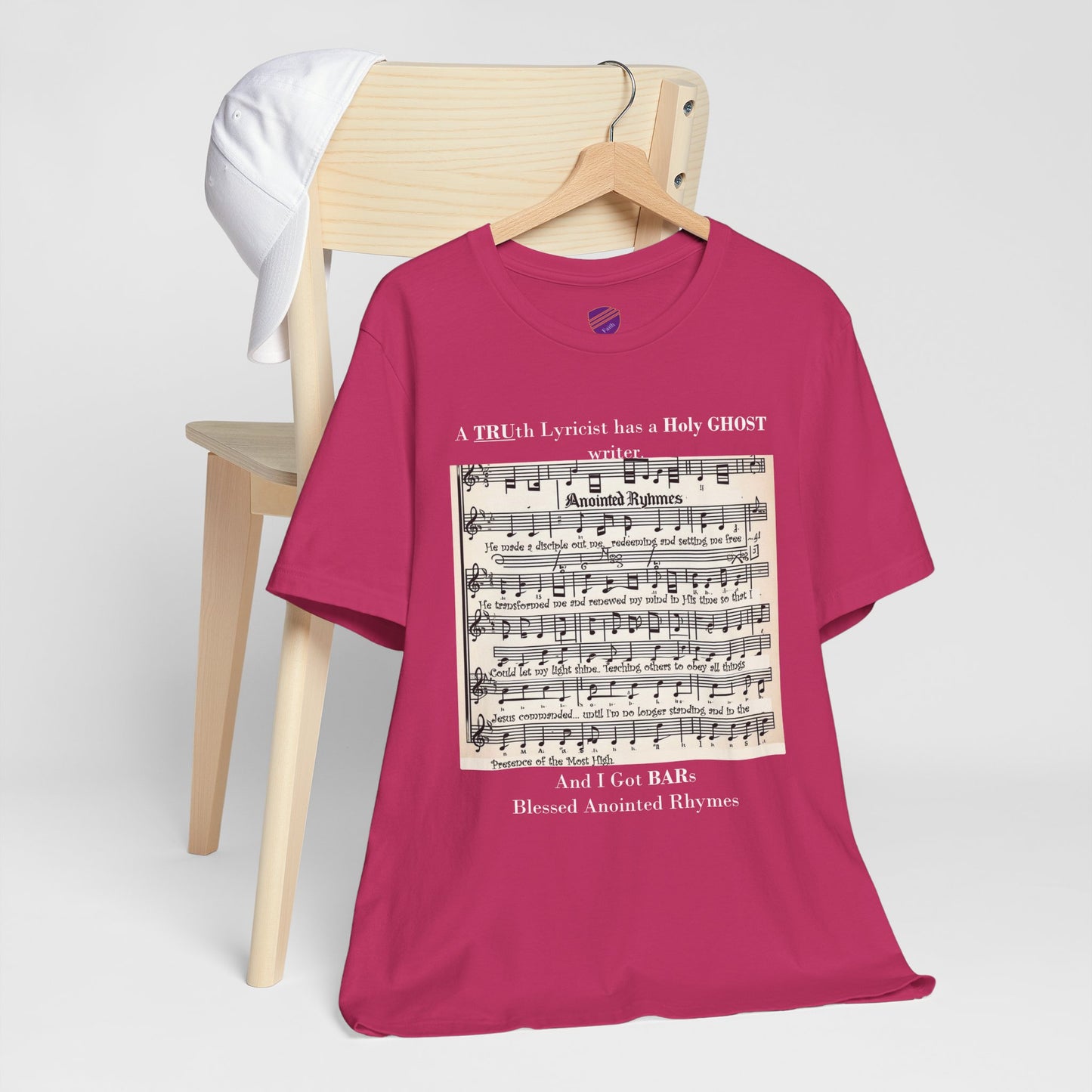 BARs - Blessed Anointed Rhymes - Faith - Inspired Jersey Short Sleeve Shirt