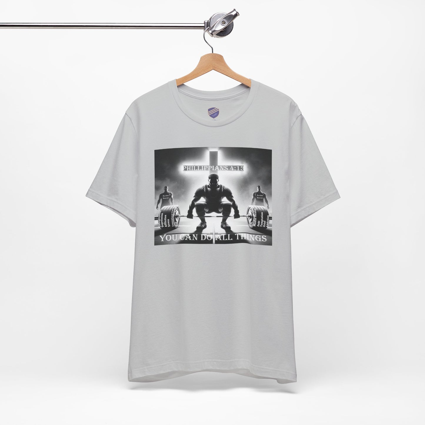 Can Do Strength - Faith - Inspired T-Shirt with Motivational Design