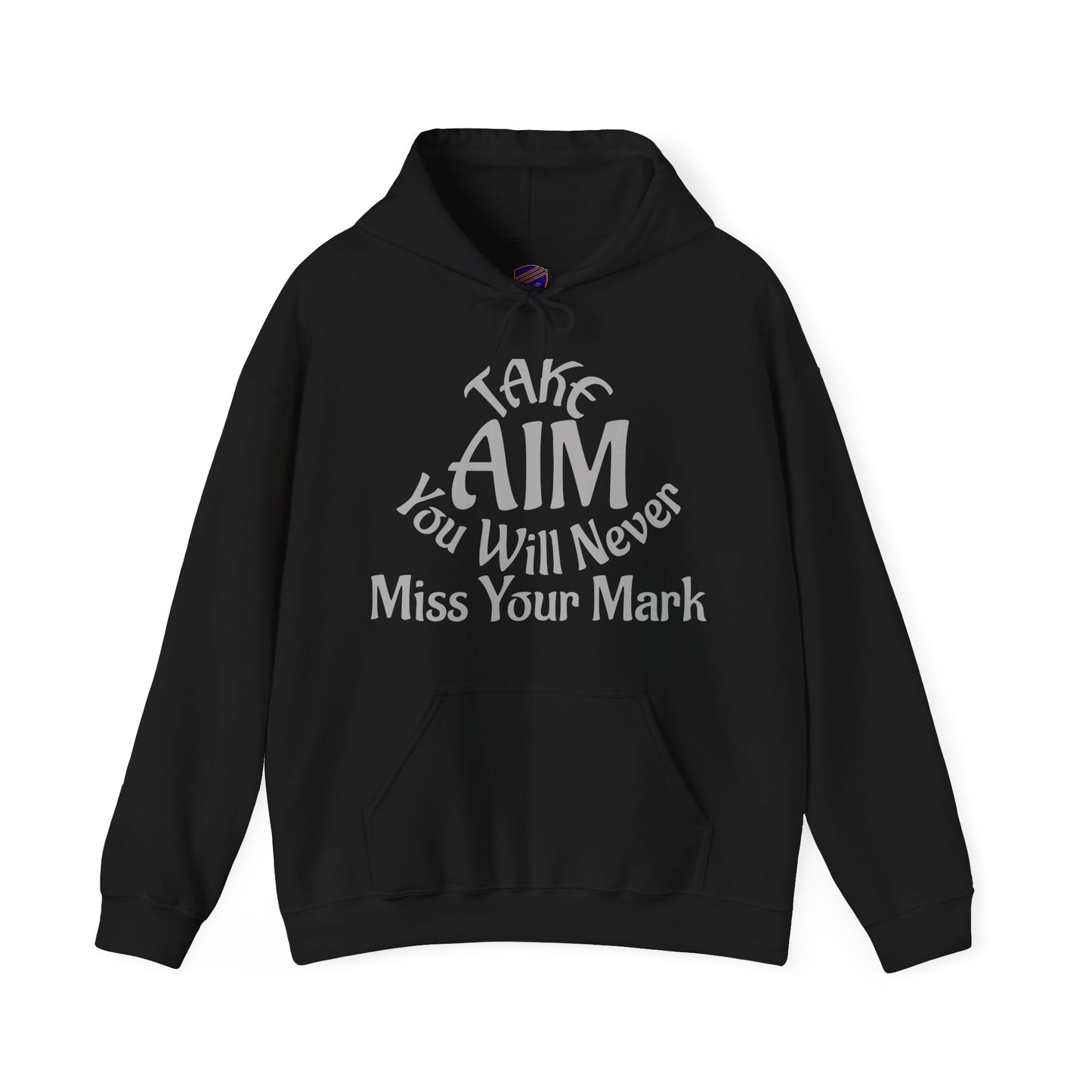Take Aim - Faith - Inspired - Unisex Hooded Sweatshirt