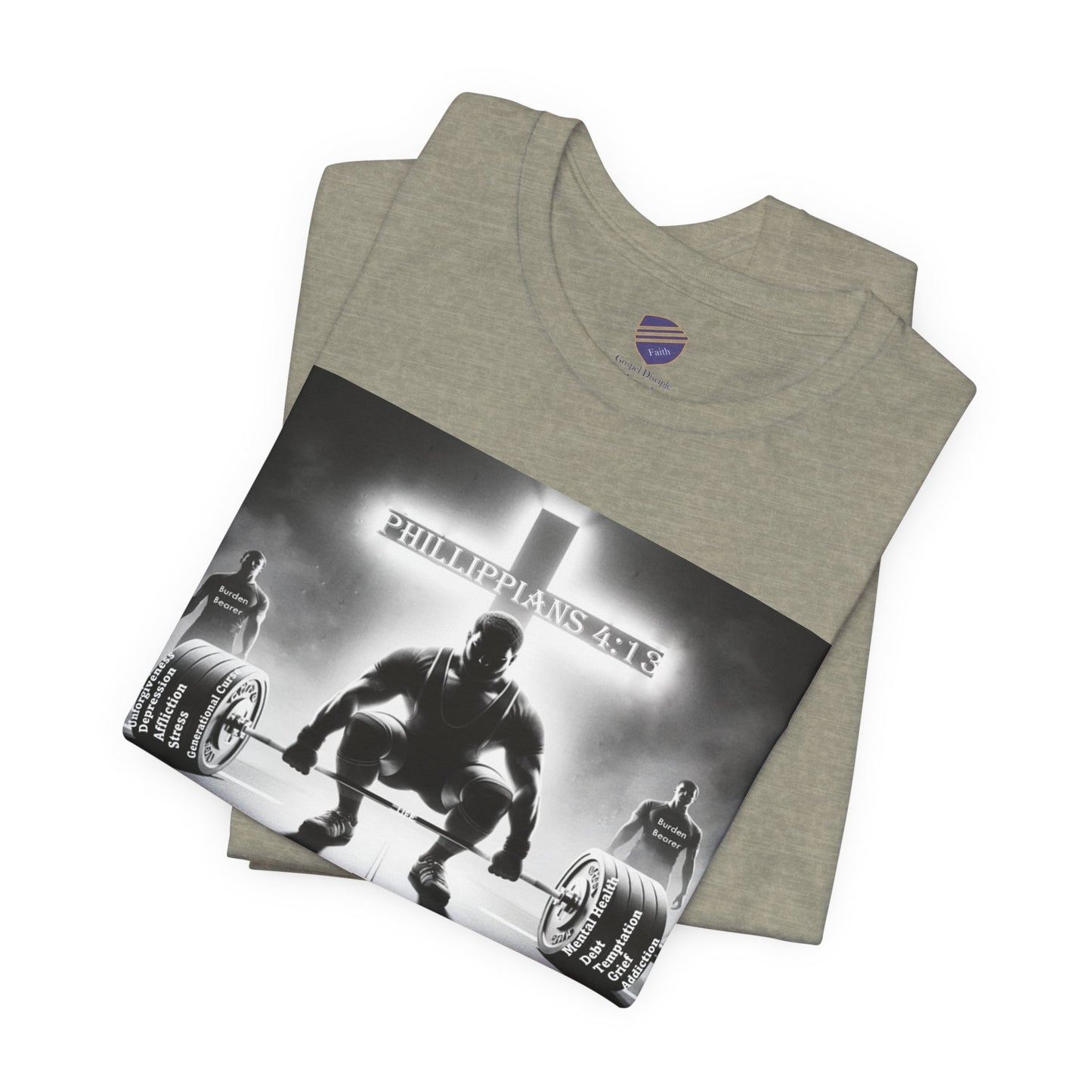 Can Do Strength - Faith - Inspired T-Shirt with Motivational Design