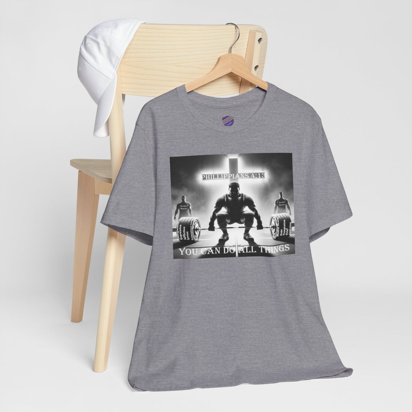 Can Do Strength - Faith - Inspired T-Shirt with Motivational Design