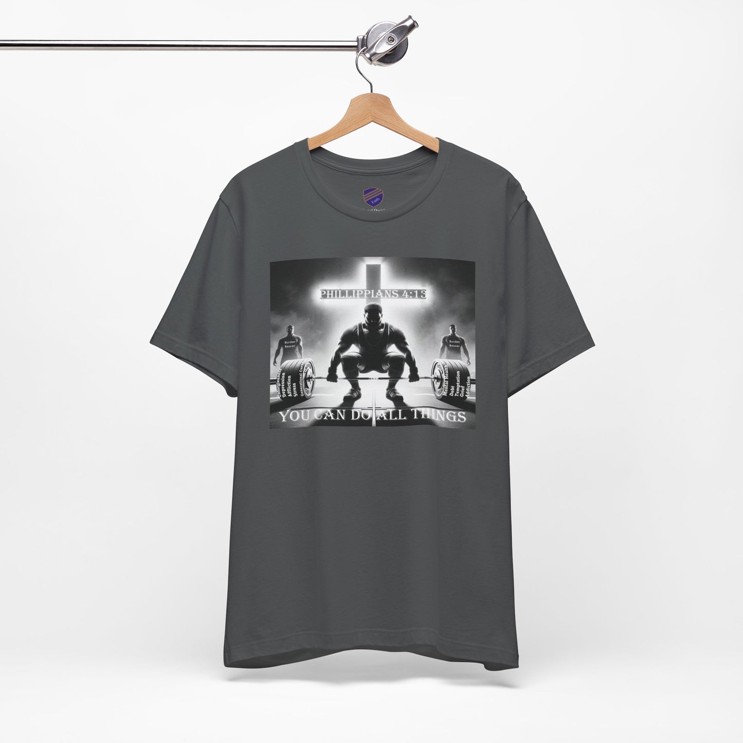 Can Do Strength - Faith - Inspired T-Shirt with Motivational Design