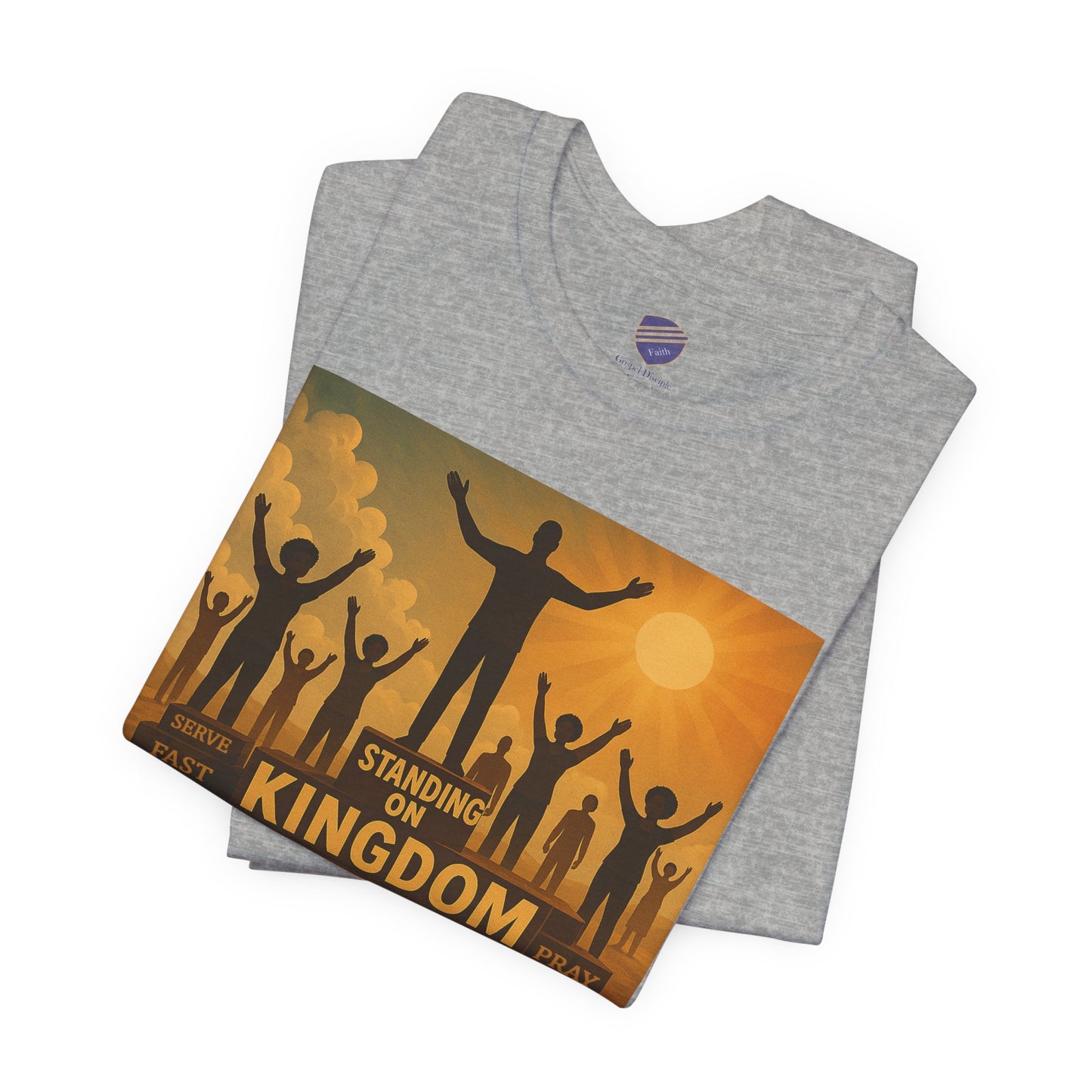 Kingdom Business - Faith - Inspired Unisex Jersey Short Sleeve Shirt
