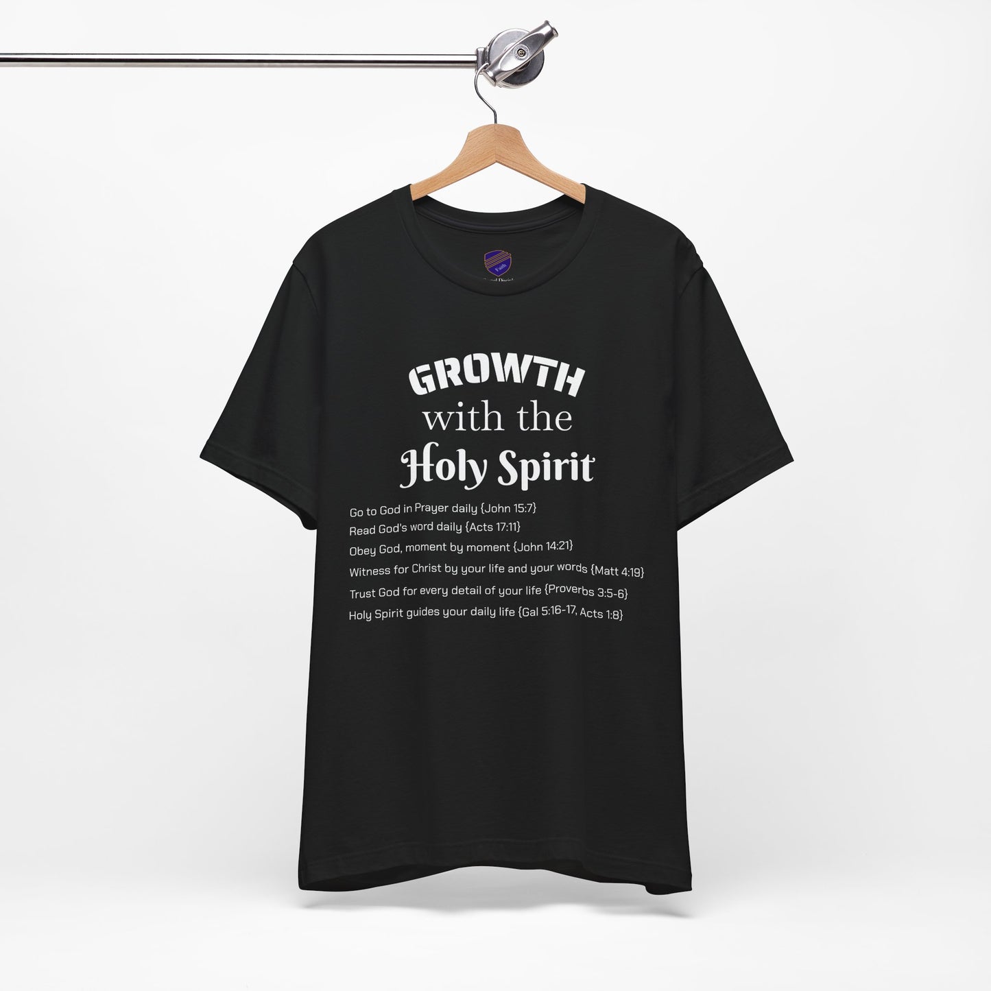 GROWTH - Faith - Inspired Unisex Jersey Short Sleeve Tee
