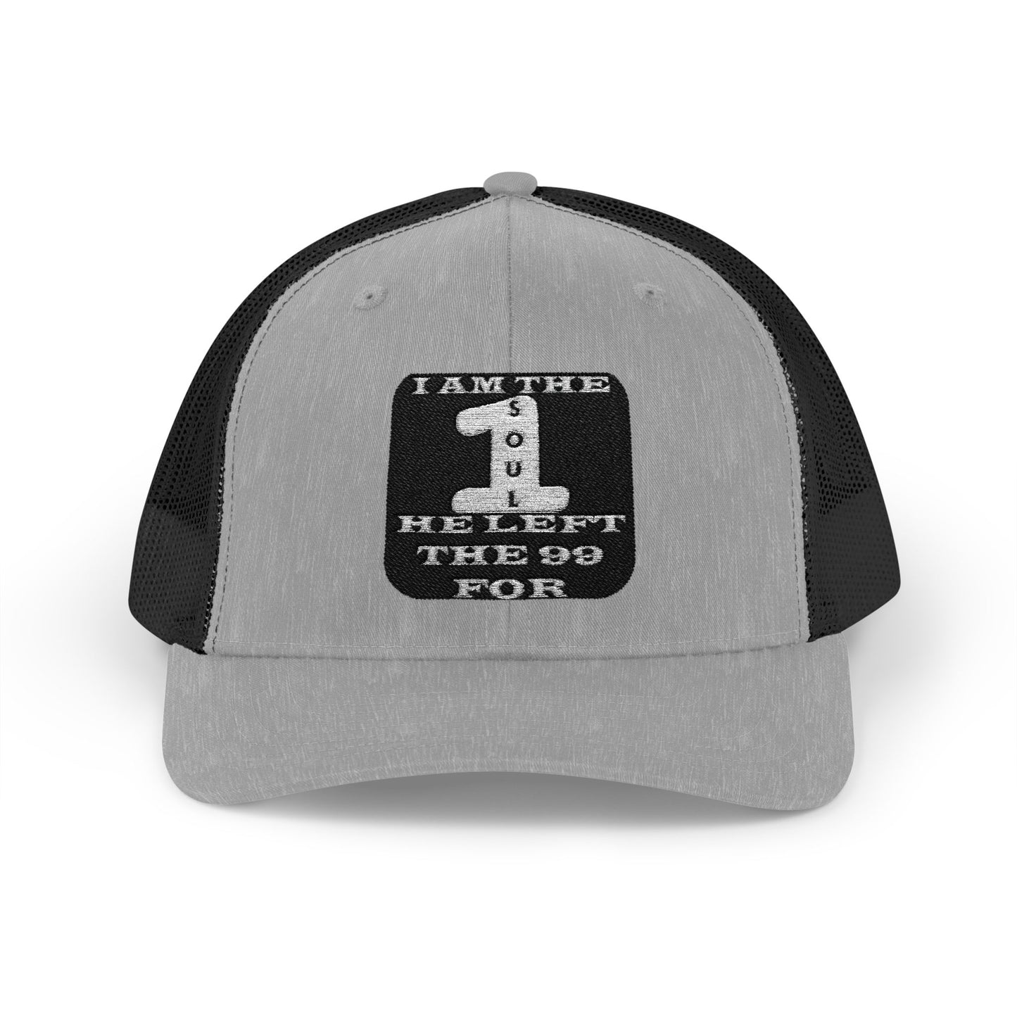 The One B&W - Faith - Inspired - Snapback Trucker Cap
