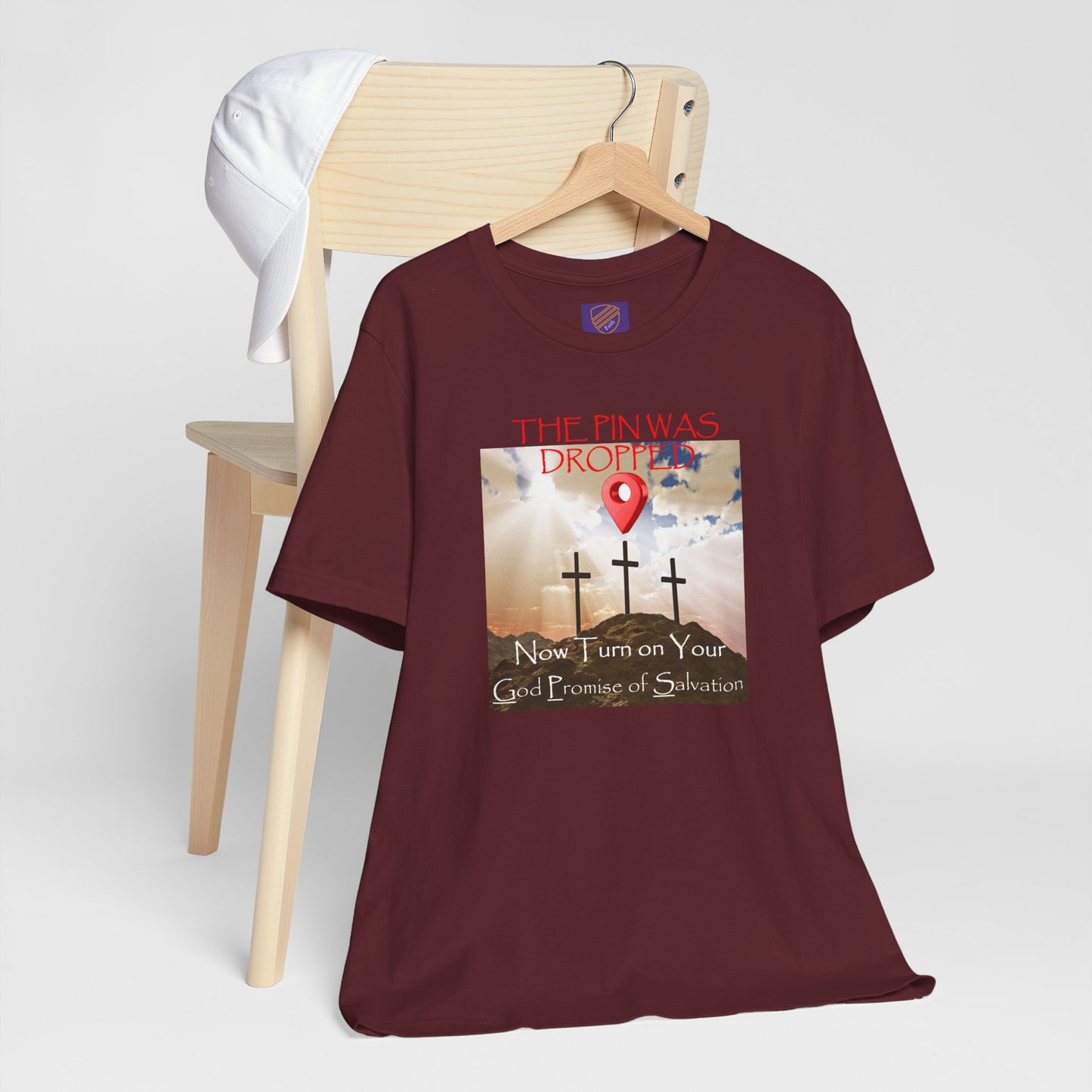 Calvary - Faith - Inspired Unisex Jersey Tee