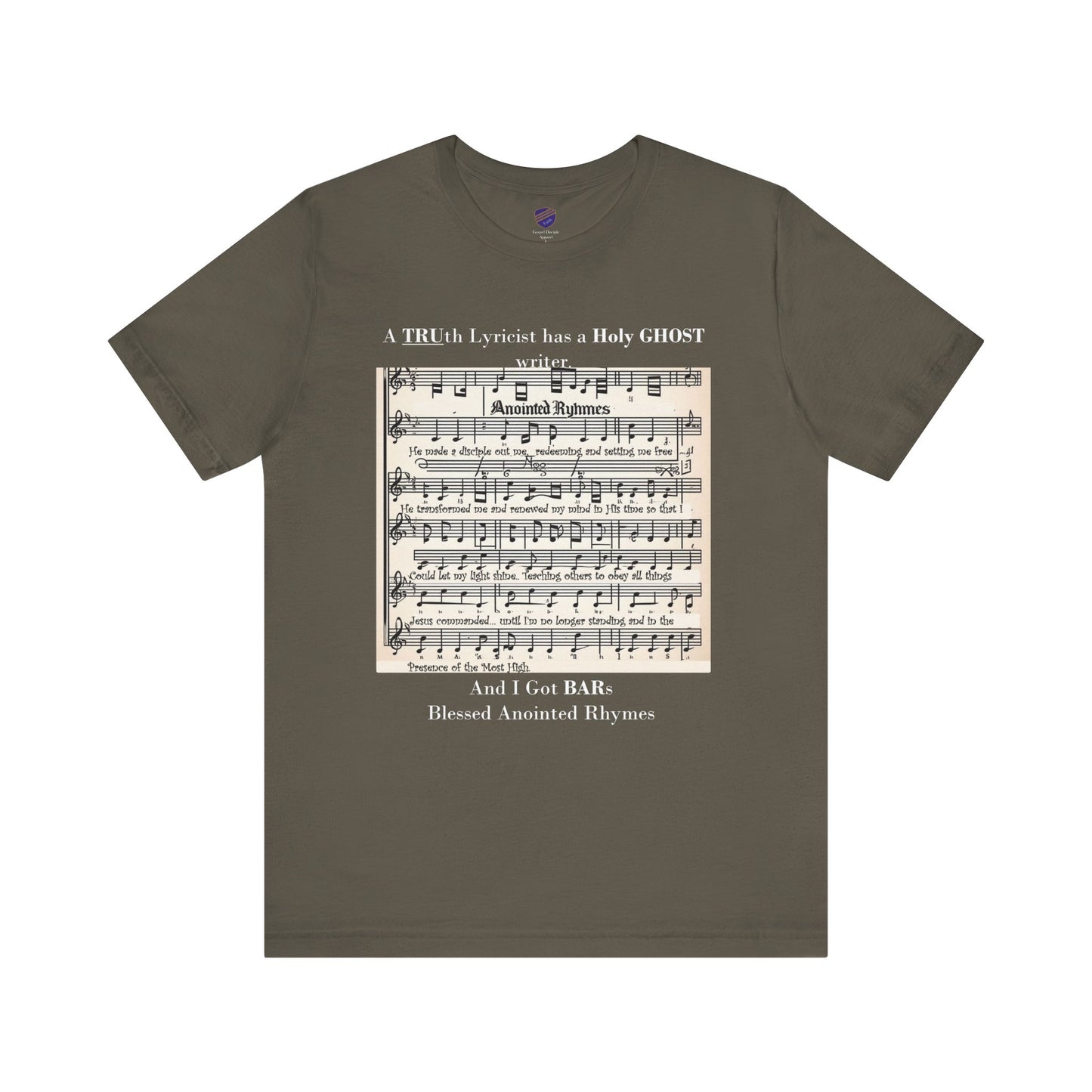 BARs - Blessed Anointed Rhymes - Faith - Inspired Jersey Short Sleeve Shirt