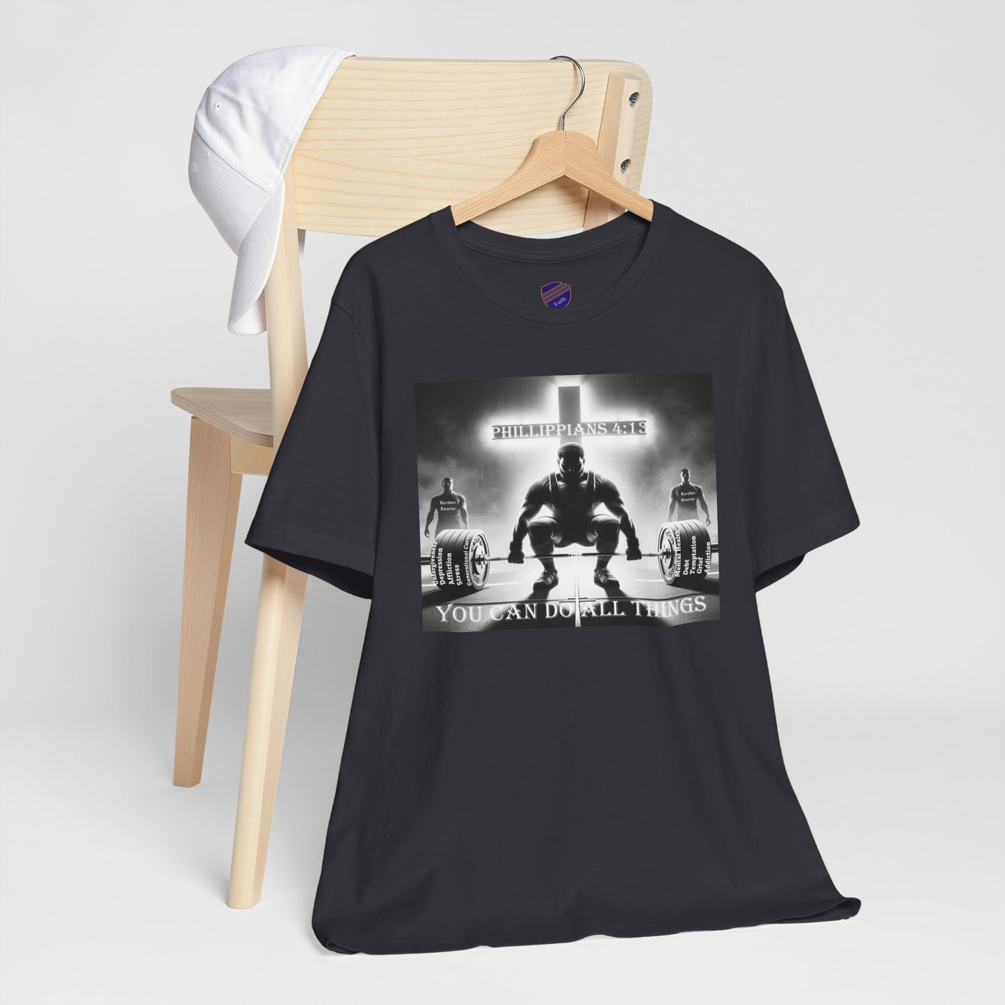 Can Do Strength - Faith - Inspired T-Shirt with Motivational Design