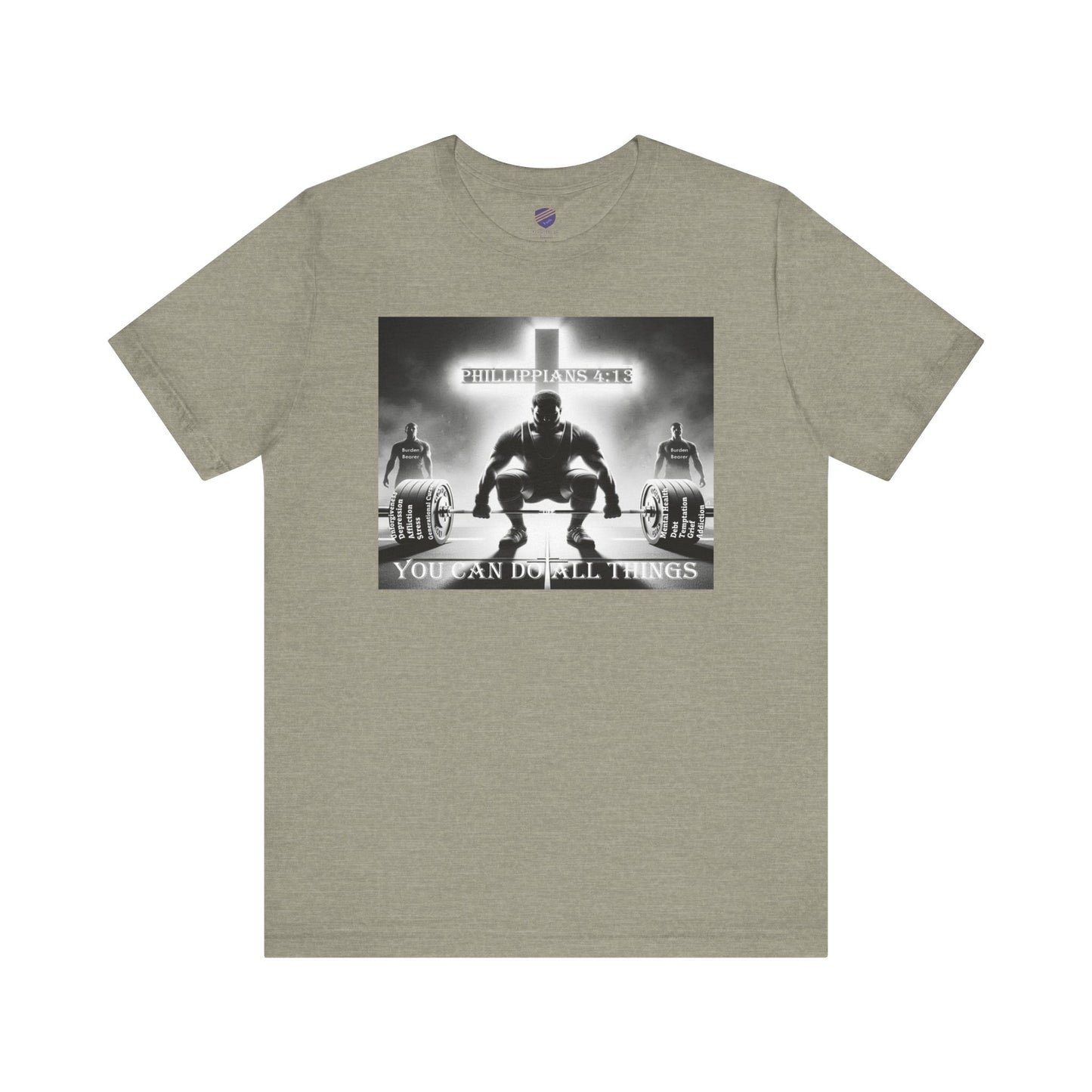 Can Do Strength - Faith - Inspired T-Shirt with Motivational Design