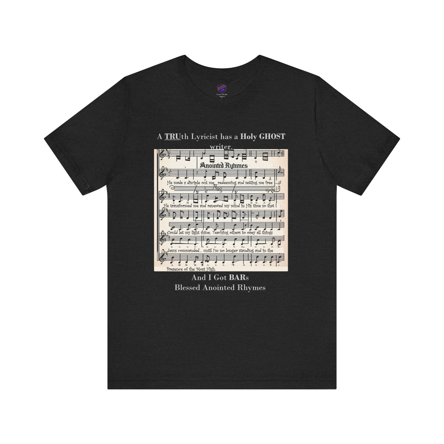 BARs - Blessed Anointed Rhymes - Faith - Inspired Jersey Short Sleeve Shirt