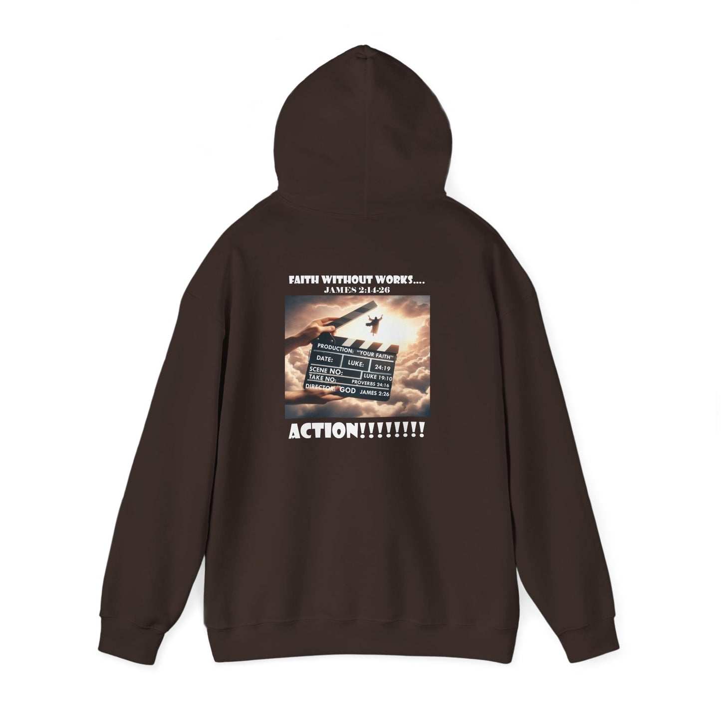 Put In the Work - Faith - Inspired Unisex Heavy Blend Hooded Pullover