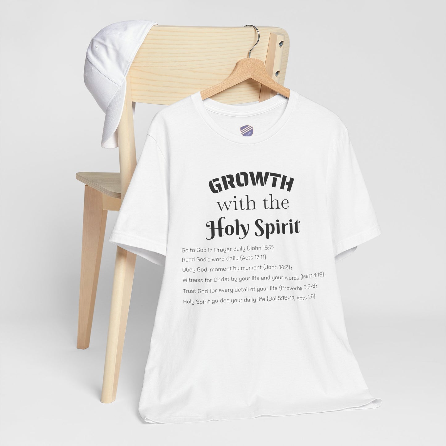 GROWTH - Faith - Inspired Unisex Jersey Short Sleeve Tee