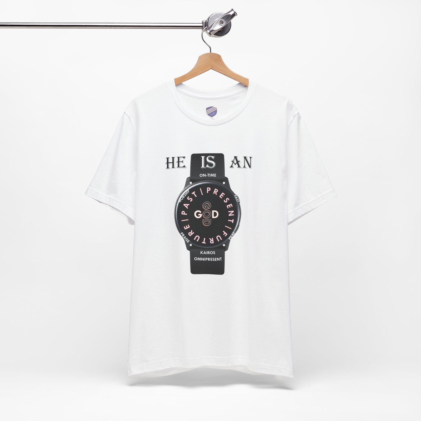 On-Time God - Faith - Inspired Unisex Jersey Short Sleeve Tee