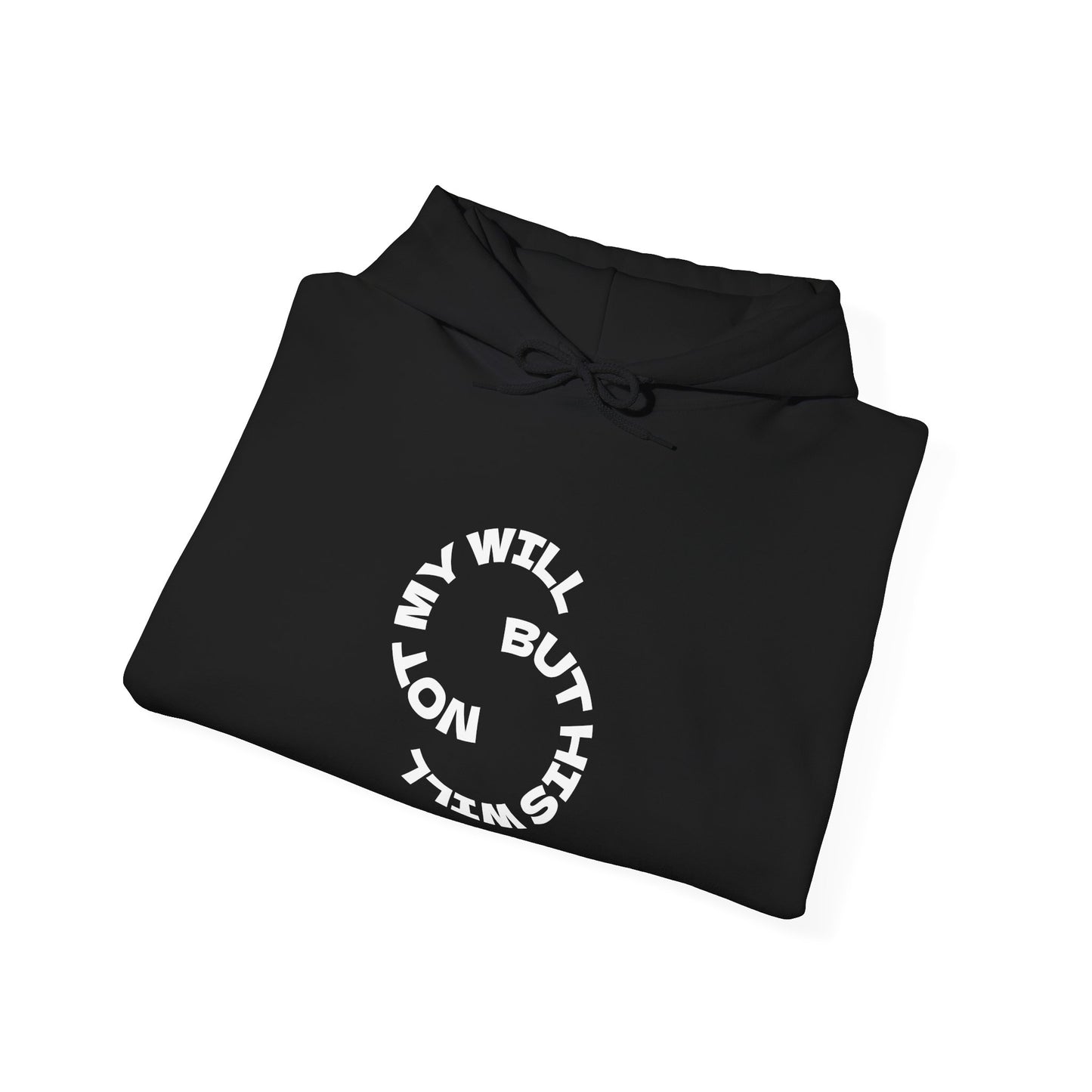 Not Me But HIM - Faith - Inspired Unisex Heavy Blend Hooded Sweatshirt