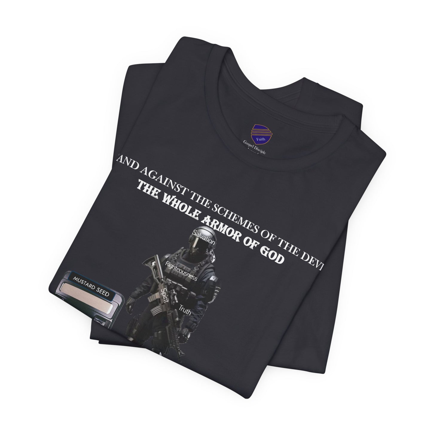 Full Armor of God - Faith - Inspired Unisex Jersey Tee