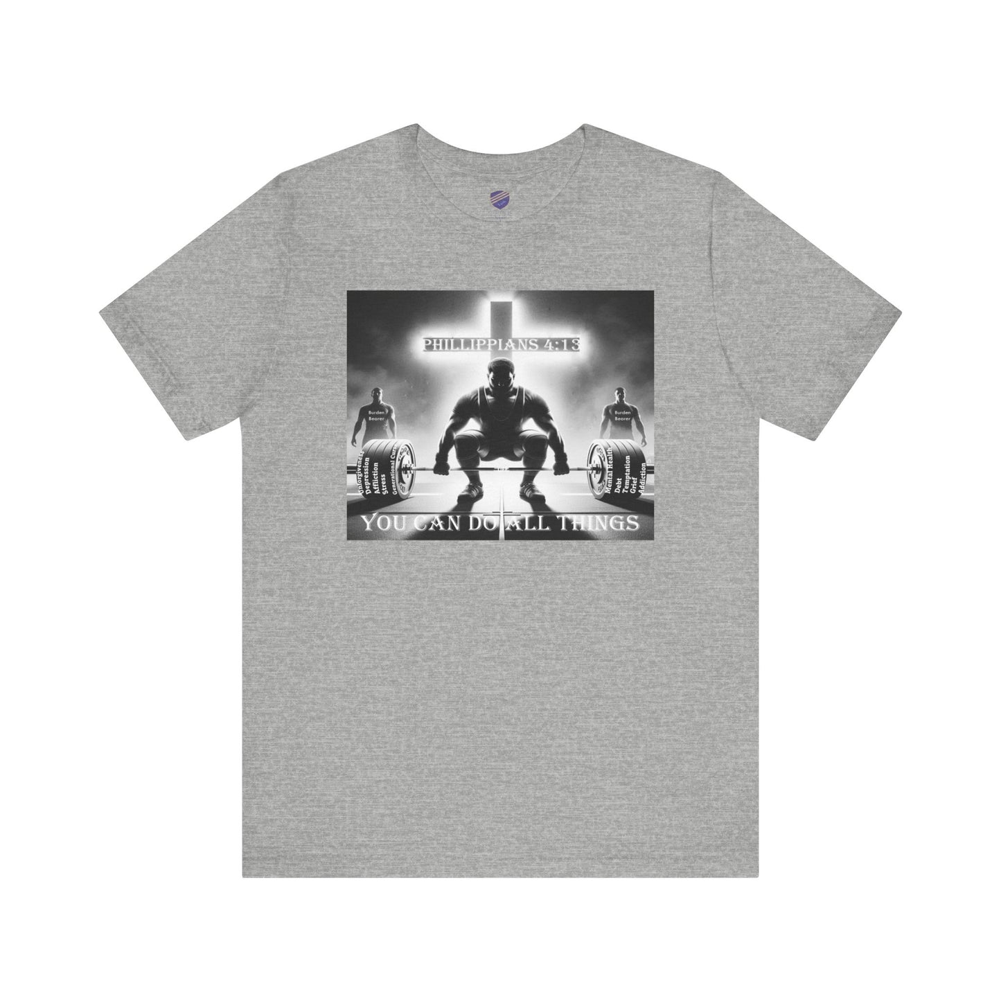 Can Do Strength - Faith - Inspired T-Shirt with Motivational Design
