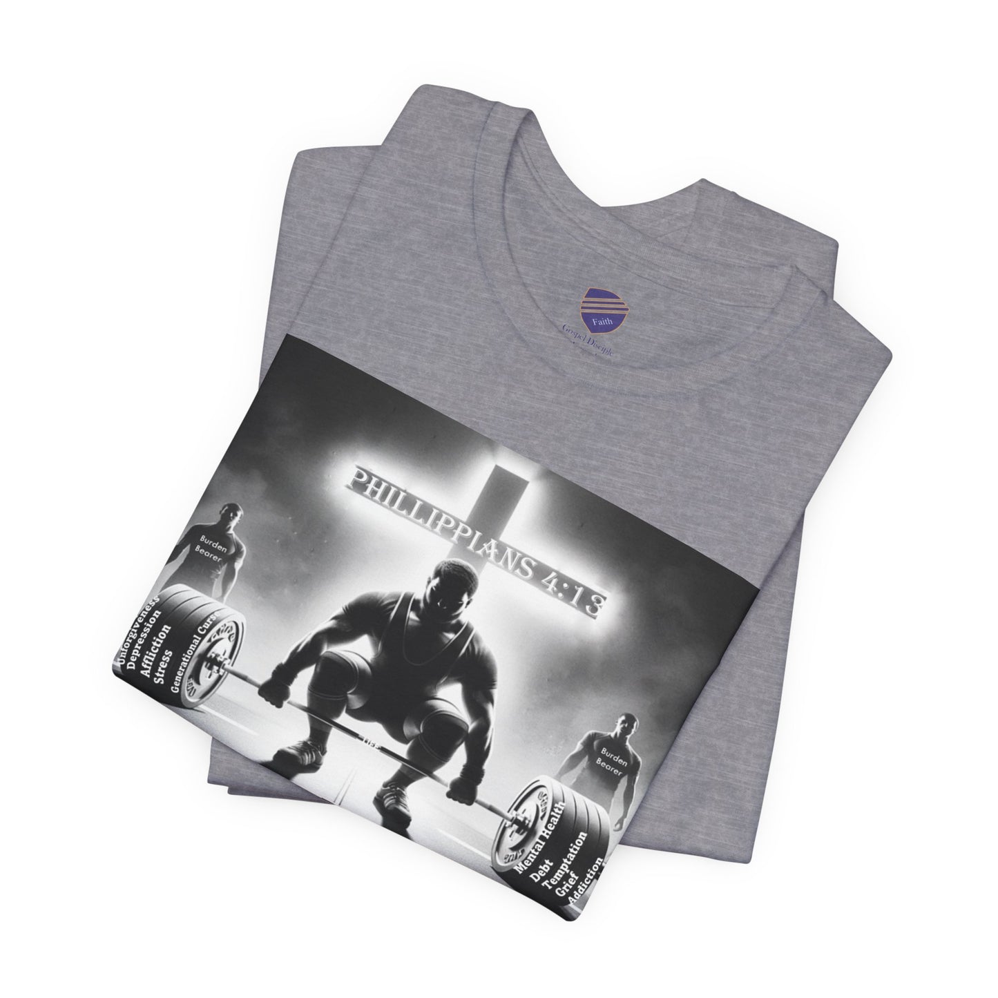 Can Do Strength - Faith - Inspired T-Shirt with Motivational Design