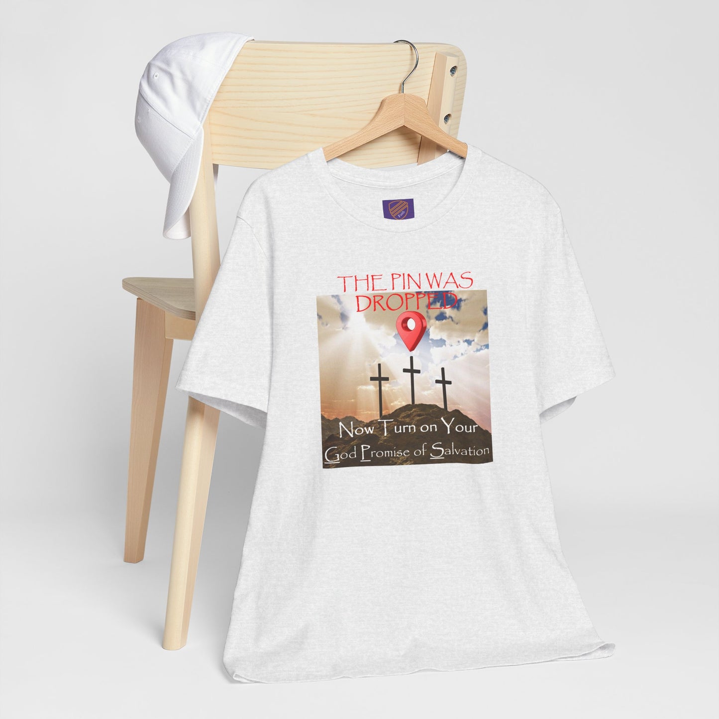 Calvary - Faith - Inspired Unisex Jersey Tee