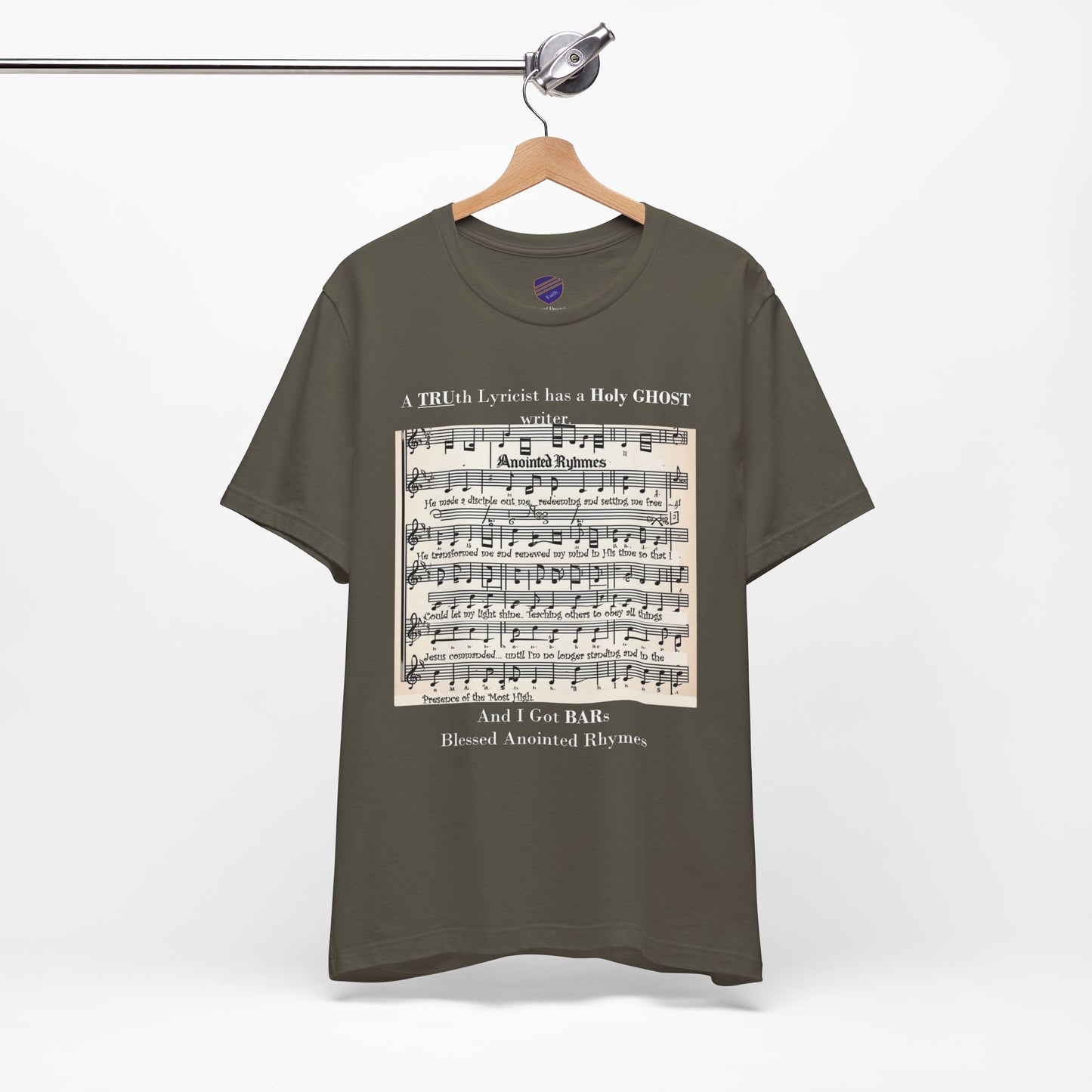 BARs - Blessed Anointed Rhymes - Faith - Inspired Jersey Short Sleeve Shirt