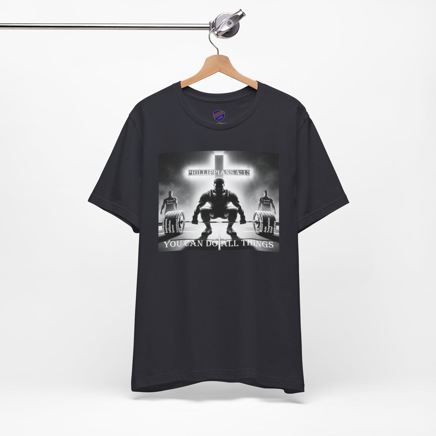 Can Do Strength - Faith - Inspired T-Shirt with Motivational Design