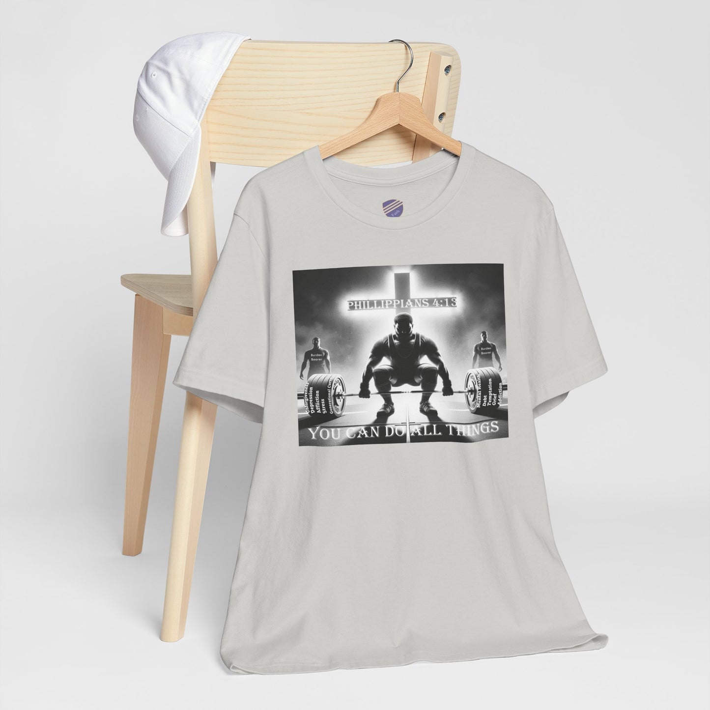 Can Do Strength - Faith - Inspired T-Shirt with Motivational Design