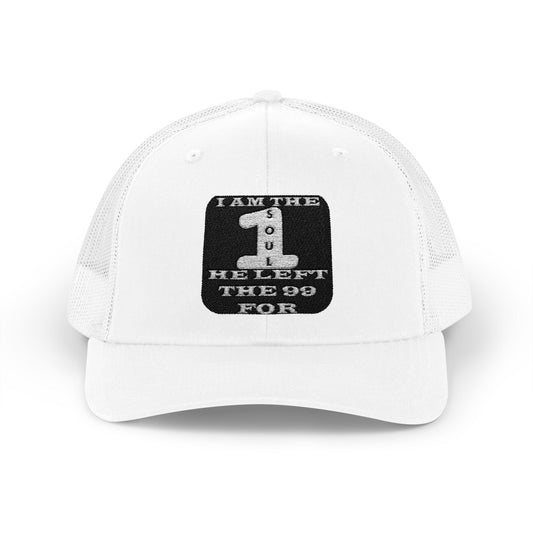 The One B&W - Faith - Inspired - Snapback Trucker Cap