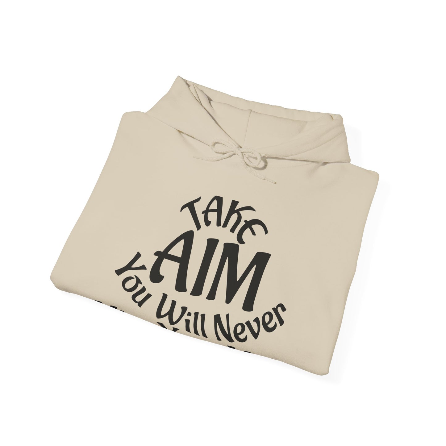 Take Aim - Faith - Inspired - Unisex Hooded Sweatshirt