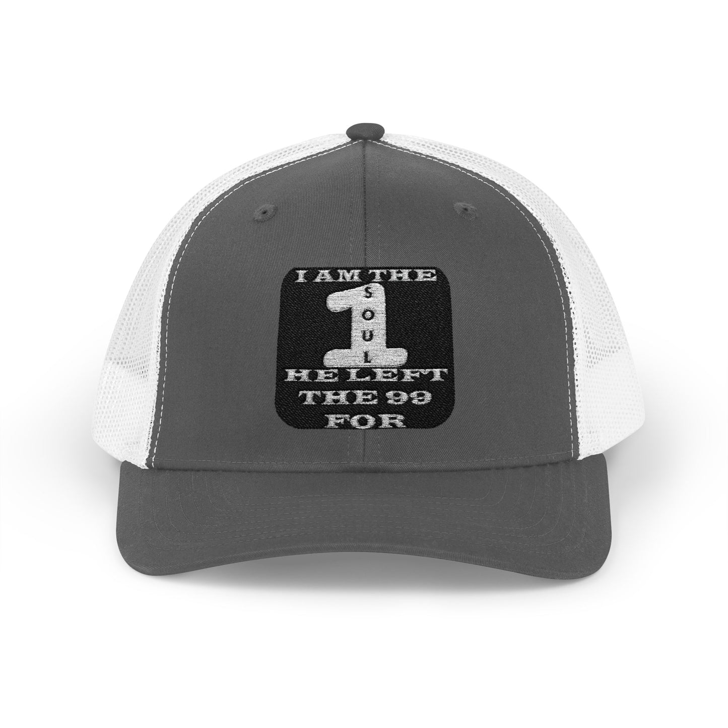 The One B&W - Faith - Inspired - Snapback Trucker Cap